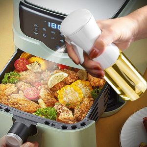 210 ML Tetikli Sprey Cam Yağ Limon Sos Spreyi Yağ Şişesi Airfryer- Tava Yağdanlık