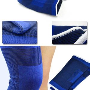 2 Li Elastik Dizlik - Egzersiz ve Spor Dizliği Büyük Boy 23 cm