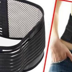 Manyetik Bel Korsesi (16 Mıknatıslı) Siyah