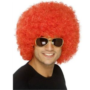 Kabarık Bonus Peruk Saç - Turuncu