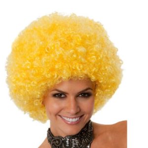 Kabarık Bonus Peruk Saç - Sarı