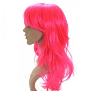 Uzun Peruk Saç - Pembe