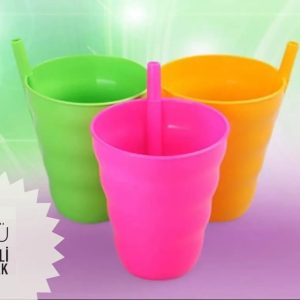 Pipetli Bardak 3lü