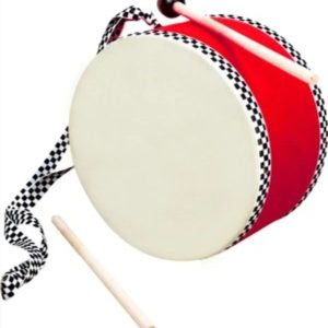 19 Cm Boyun Askılı El Davulu Çocuk Davulu