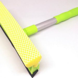 Çekçekli Pratik Cam Silme Aparatı Kısa - Kokulu