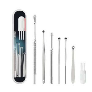 Spiral Kulak Temizleme - Paslanmaz Çelik Temizleme Seti