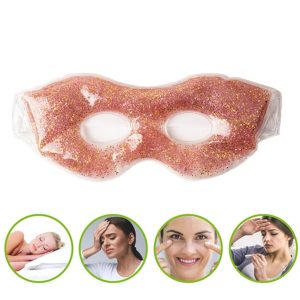 Simli Jel Göz Bandı Sıcak ve Soğuk Kullanıma Uygun Göz Maskesi