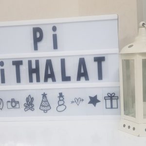 Harflerle Işıklı Mesaj Veren Light Box Led Pano