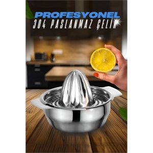 Engithalat Limon Sıkacağı 304 Paslanmaz Çelik Meyve Sıkacağı Profesyonel