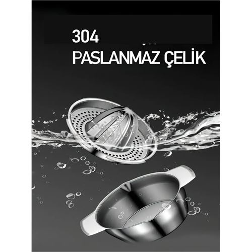 Engithalat Limon Sıkacağı 304 Paslanmaz Çelik Meyve Sıkacağı Profesyonel - Görsel 3