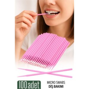 Modacar Micro Swab - Diş Bakım Çubuğu - 100 Adet