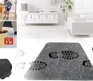 Çamaşır Makinesinde Yıkanabilir Kir Toz Emici Mikrofiberli Paspas