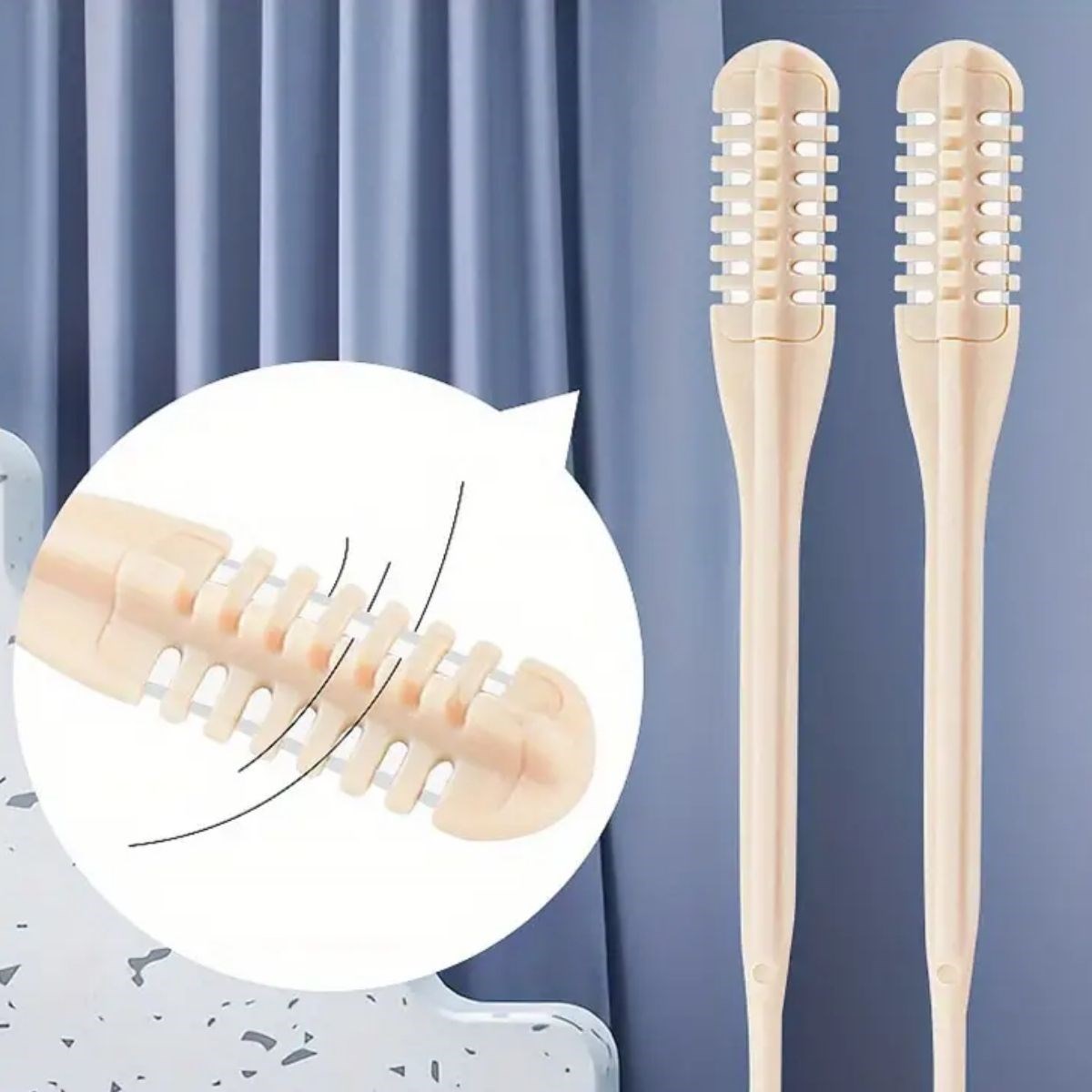 2'Si Bir Arada 2 Parça Kutulu Burun Kıl Alma ve Kulak Temizleme Aparatı