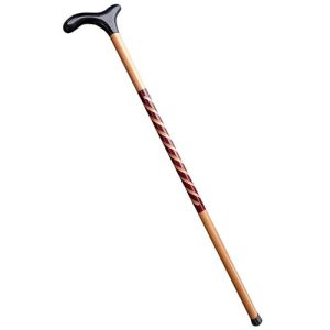 Engithalat El İşçiliği İşlemeli Ahşap Baston