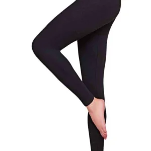 Kadın Kışlık Termal Sıcak Tutan İçlik Tayt Siyah KBR