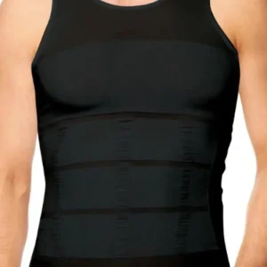 Korseli Erkek Atlet - 500 Siyah