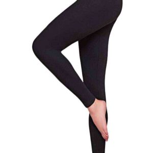 Kadın Kışlık Termal Sıcak Tutan İçlik Tayt Siyah