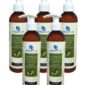 5 Adet Zeytinyağlı Nemlendirici El ve Vücut Losyonu 350 ml