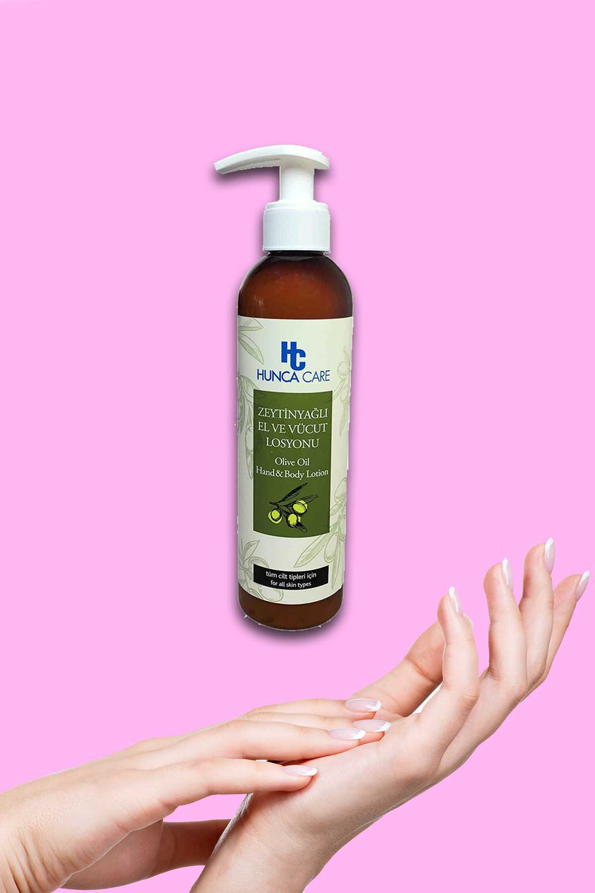 10 Adet Zeytinyağlı Nemlendirici El ve Vücut Losyonu 350 ml - Görsel 5