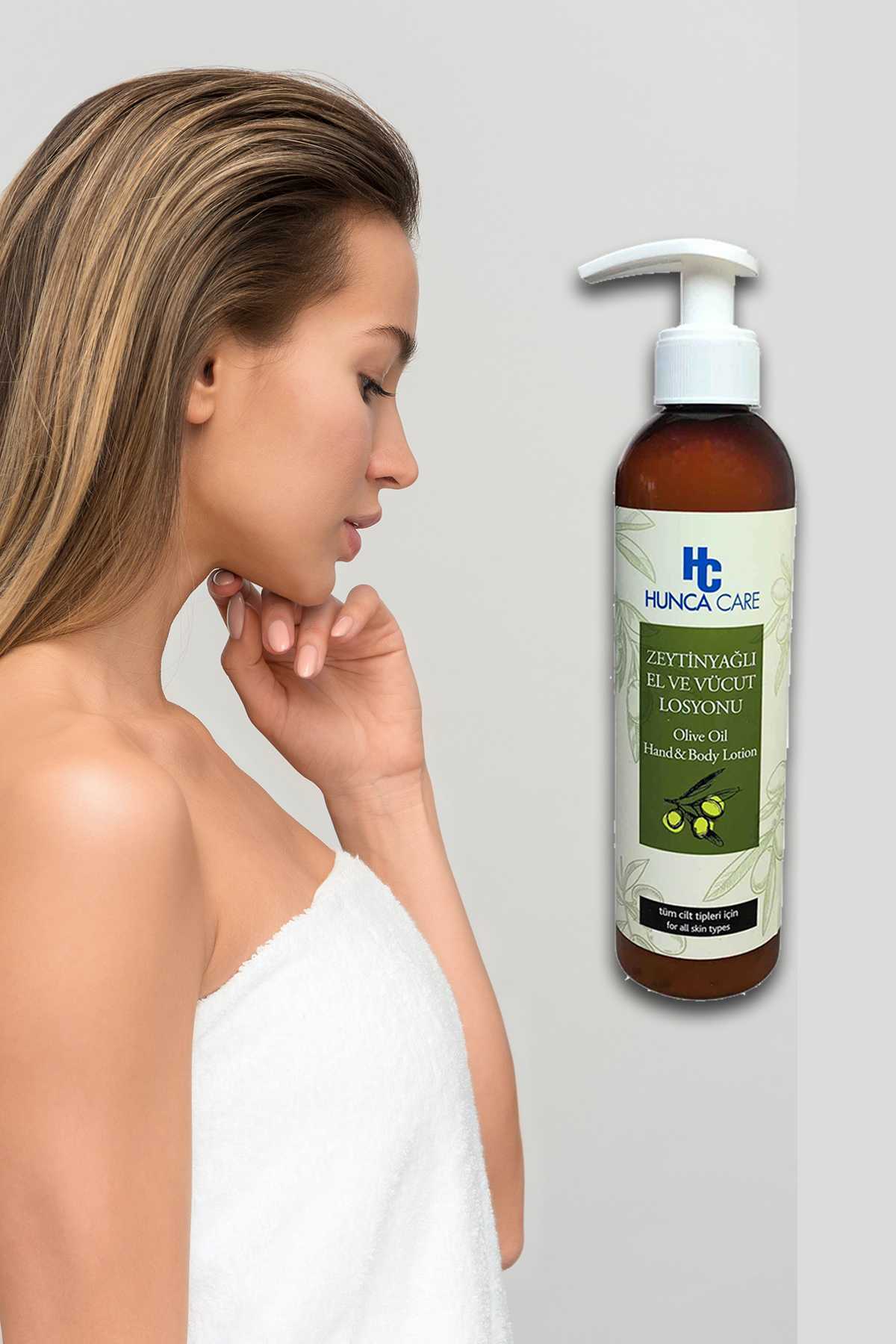 10 Adet Zeytinyağlı Nemlendirici El ve Vücut Losyonu 350 ml - Görsel 7