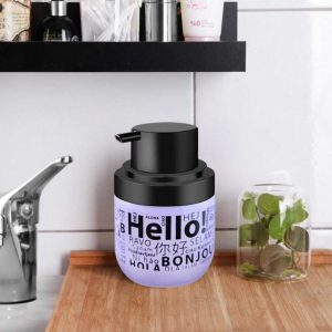 Lüx Cam Bulaşık & Sıvı Sabunluk - 425 Ml Lila