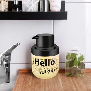 Lüx Cam Bulaşık & Sıvı Sabunluk - 425 Ml Sarı