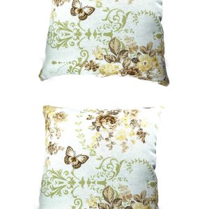 2 Adet Dekoratif Desenli Yıkanabilir Salon Minder Kılıfı 40 x 40 cm D10
