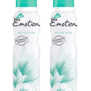 2 Adet Aqua Kiss Kadın Deodorant Sprey 150 ml