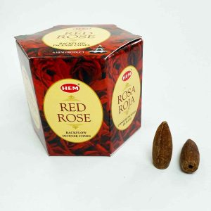 10 Adet Geri Akış Backflow Şelale Tütsü Konisi Tütsü Back Gül Kokulu