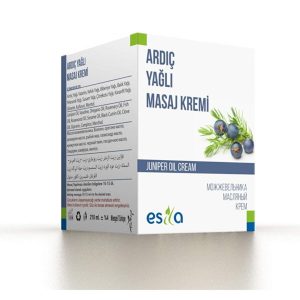 Organik Yağ Ardıç Yağlı Masaj Kremi 210 ml
