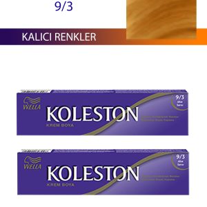 2 Adet Single Tüp Boya Saç Boyası Altın Sarısı 9/3