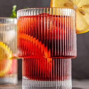 300 ML Isıya Dayanıklı Borosilikat Origami Stil Bardak - Borosilikat Bardak 1 Adet