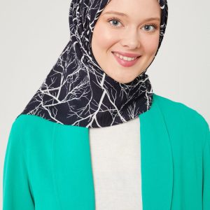 Desenli Mio Caz Eşarp Pamuklu Eşarp Desen No:1