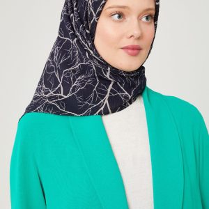 Desenli Mio Caz Eşarp Pamuklu Eşarp Desen No:5