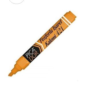 10 adet Picador Fosforlu Kalem Kx 089d/441 Turuncu