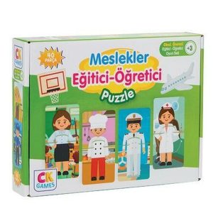 Eğitici Oyun Meslekler 40 Parça Puzzle