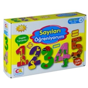 Eğitici Oyun Sayıları Öğreniyorum Puzzle 45 Parça