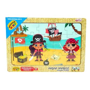 Kumtoys Ahşap Yap Boz 24 x 34