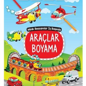 Minik Ressam İş Başında -Araçlar Boyama