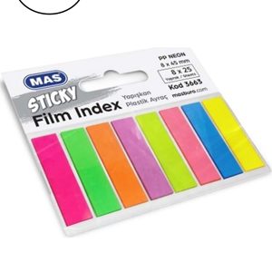 Mas Index Film 25 * 8 Renk 10 Mm Genişliği
