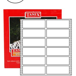 Taneks 35X97 Mm Bilgisayar Etiketi 100 Lü