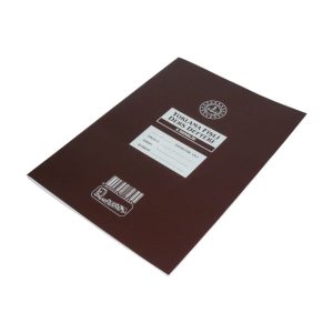 Kocaoluk Yoklama Fişli Ders Defteri 8 Derslik Plastik Kapak