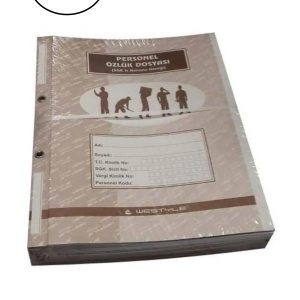 Batı Personel Özlük Dosyası 25 Li Paket