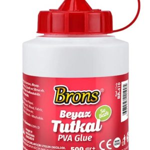 Brons Beyaz Tutkal 500Gr Plastik Yapıştırıcı