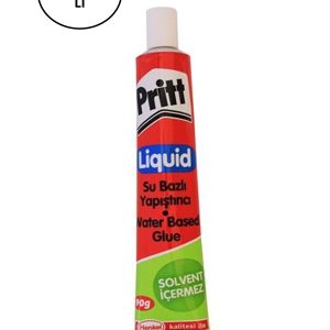 Pritt Sıvı Yapıştırıcı - 90g Tüp - Solventsiz 12'li