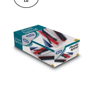 Mas Plastik Spiral 6 Mm Beyaz 100'lü