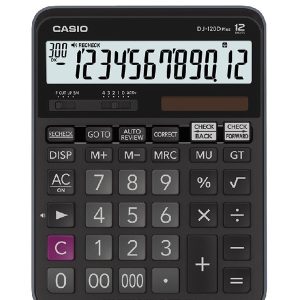 Casio DJ-120D Plus 12 Haneli Masaüstü Hesap Makinesi