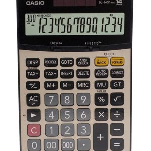 Casio Dj-240D Plus Yüzde Yapabilen İşlem Kontrollü Hesap Makinesi
