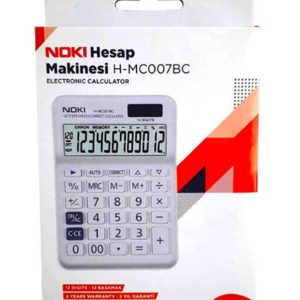 Noki H-MC007BC 12 Haneli Hesap Makinesi