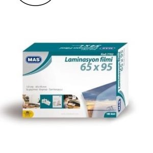 Mas Laminasyon Filmi 125 Mic 65x95 7702 100'lü Paket